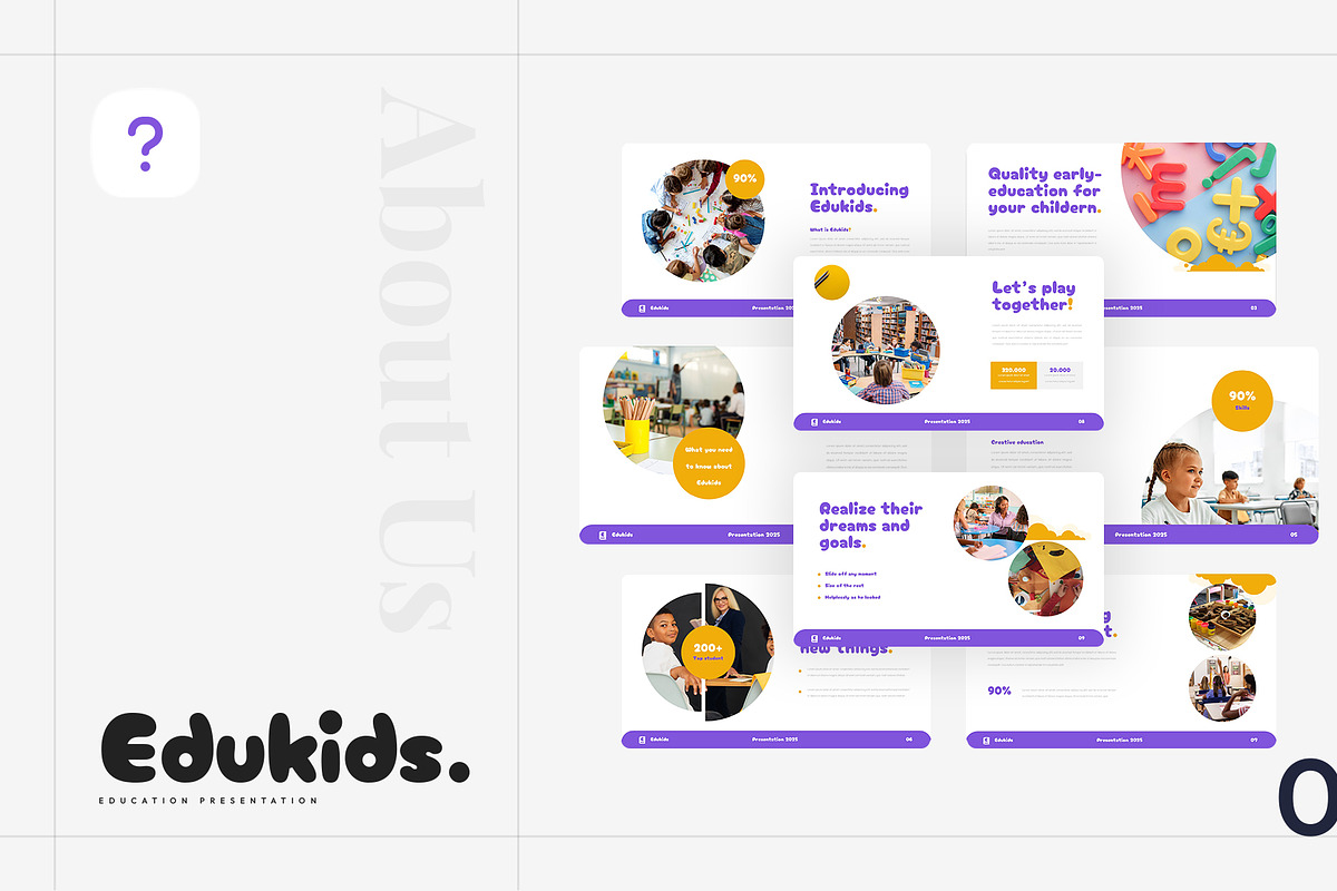 Edukids – Google Slides Template, a Presentation Template by Ermedia Studio (Photo 2 of 8)
