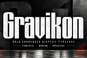Gravikon, a Slab Serif Font by Wow Magic (Thumbnail 1 of 4)