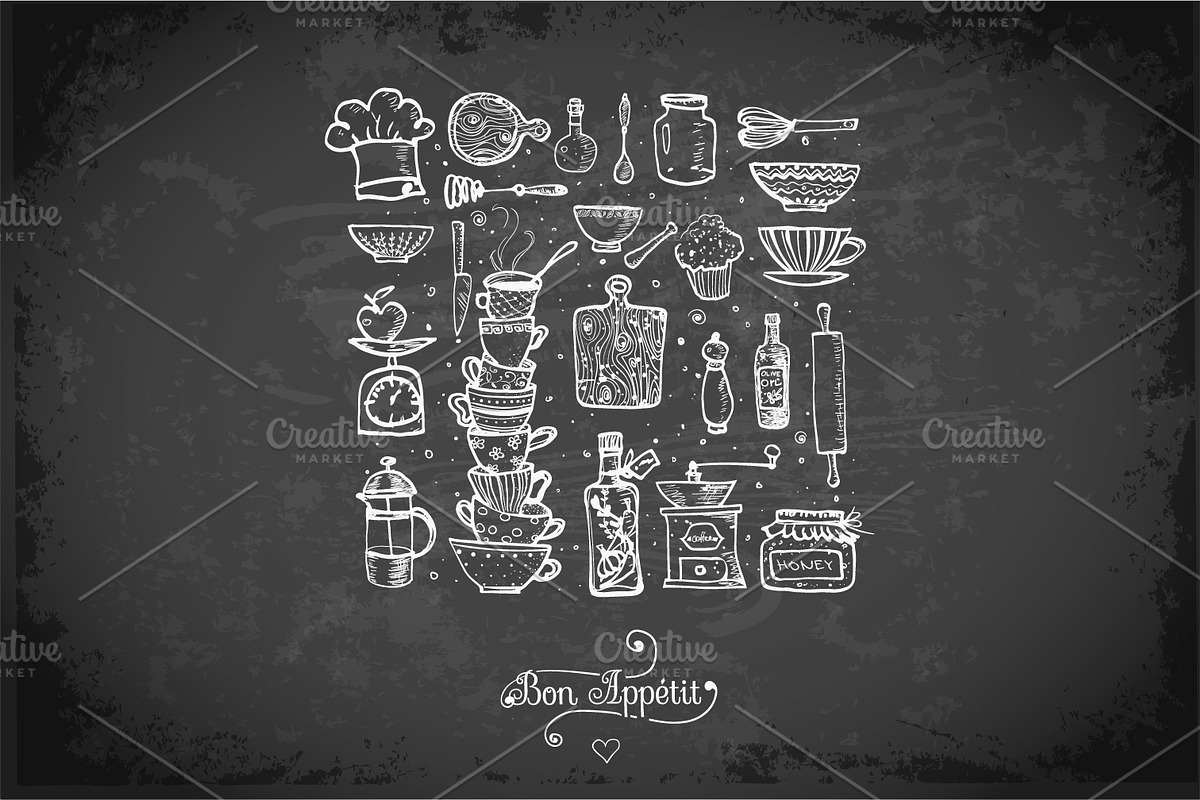 Kitchen doodles, a Food Illustration by Elina_Li (Photo 10 of 17)
