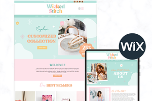 Wix Website Template