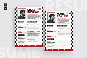 Minimalist Resume CV, a Resume Template by dokudokunomi