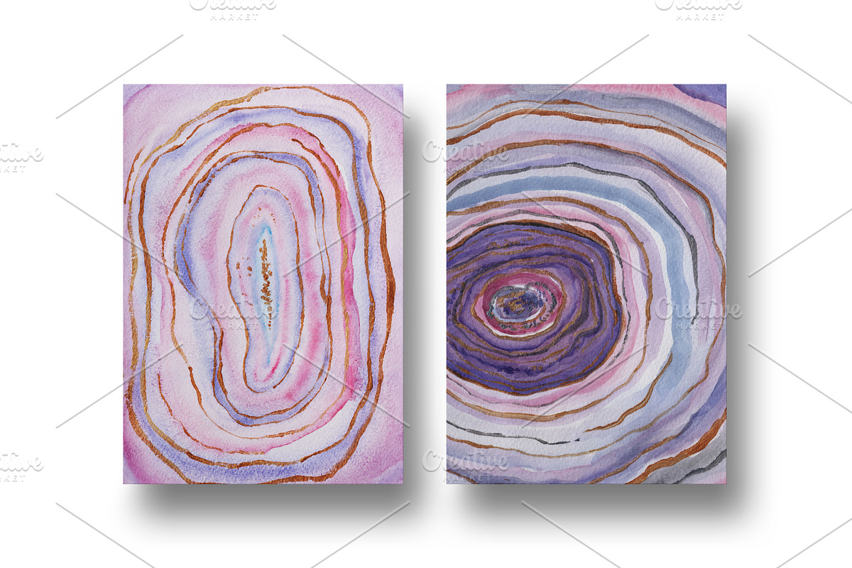 Agate watercolor texture backgrounds, a Texture Graphic by digital_essence (Photo 14 of 16)