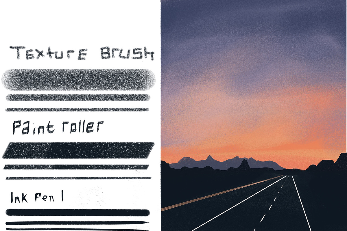 Illustration brush pack preview 5
