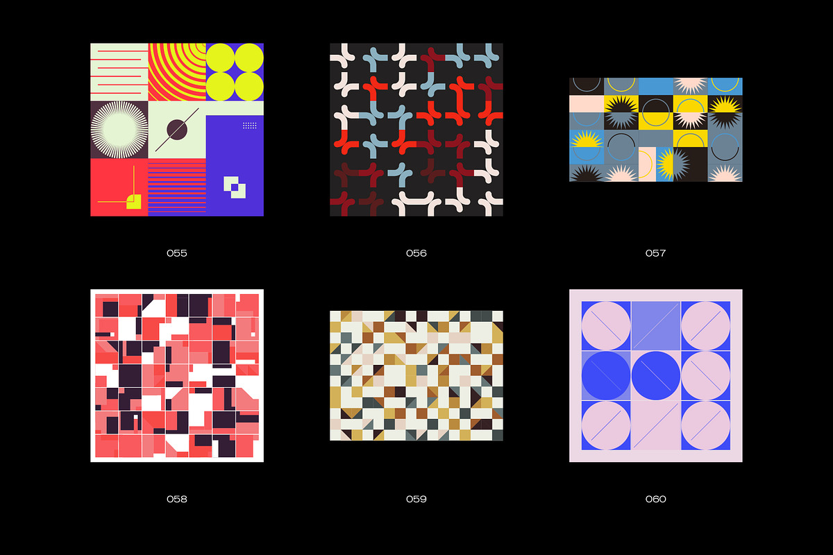 Generative Pattern Set 002, a Pattern Graphic by Normform (Photo 6 of 9)