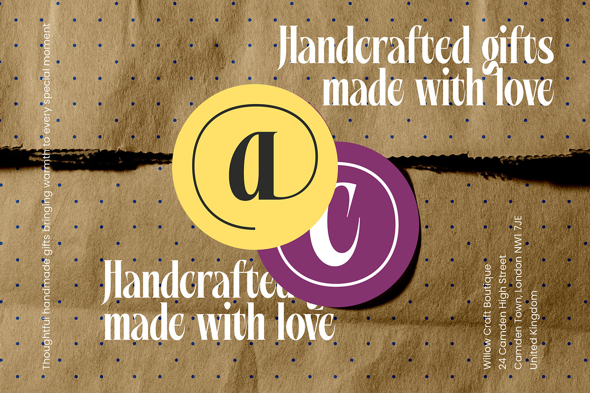 Mellgro High Contrast Modern Serif, a Serif Font by timelesstype.co (Photo 9 of 20)