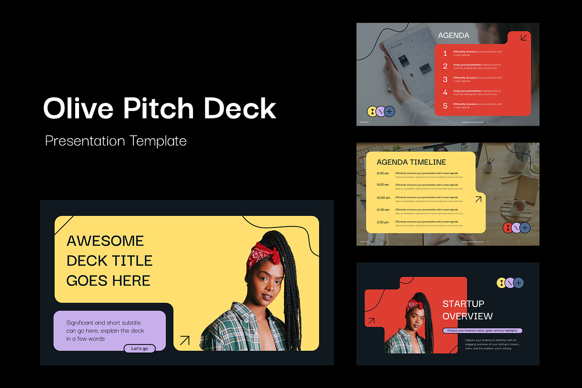 Dark Mode Elemental PowerPoint, a Presentation Template by chio.design - Khalay Chio (Photo 2 of 7)