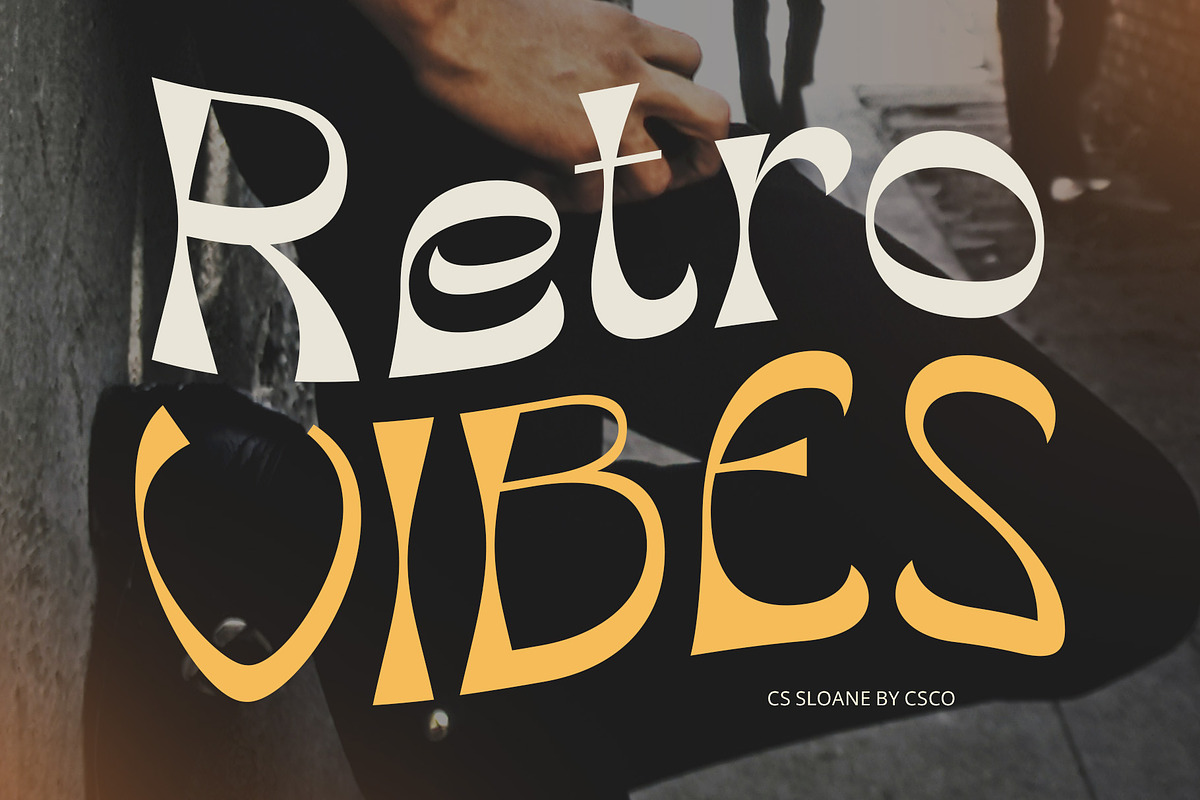 CS Sloane – Reverse Contrast Font, a Sans Serif Font by Craft Supply Co. (Photo 2 of 8)