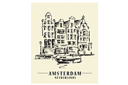 Amsterdam Hand Drawn Sketches, an Illustration by Penndpaper (Thumbnail 8 of 16)