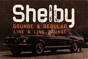 Shelby Typeface, a Sans Serif Font by JumboDesign (Thumbnail 1 of 5)