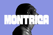 Montrica Display, a Sans Serif Font by Foxtype (Thumbnail 1 of 5)