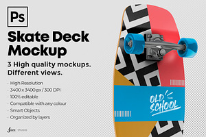 Skate Deck - Mockup