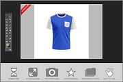 T-shirt With Pocket Mockup, a Shirt Mockup by Bruno's Shop (Thumbnail 2 of 3)