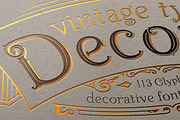 Decorus - Layered Font & Ornaments, a Font by Decorus Extezy (Thumbnail 2 of 10)