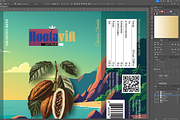 Noctavia Chocolate Bar Pack Template, a Marketing Template by fisihsani (Thumbnail 8 of 9)