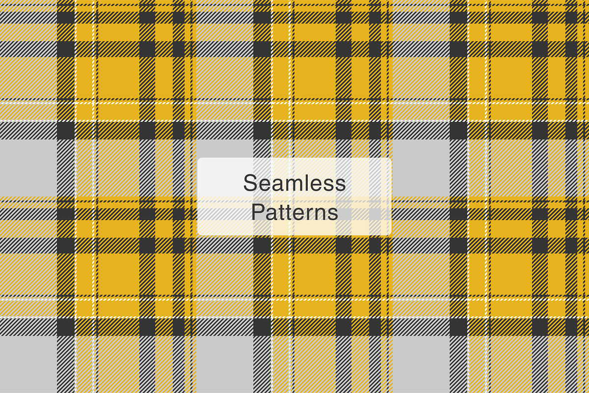 #182 Golden Plaids, a Pattern Graphic by Plaid4You (Photo 3 of 5)
