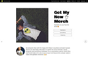 THE ACID JANE / Google Site Template, a Templates & Theme by Template Heaven (Thumbnail 5 of 6)