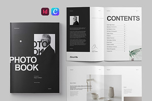 Photo Book Layout | Canva, a Brochure Template by Pixelpick