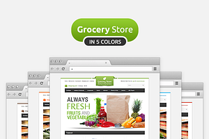 Grocery Store Premium OpenCart Theme, a Templates & Theme by settysantu