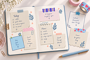 Notes & Washi Tape Illustrations, an Education Illustration by Anna Studio (Thumbnail 4 of 11)