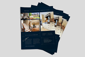 Luxury Real Estate Flyer Template, a Flyer Template by StockLayouts
