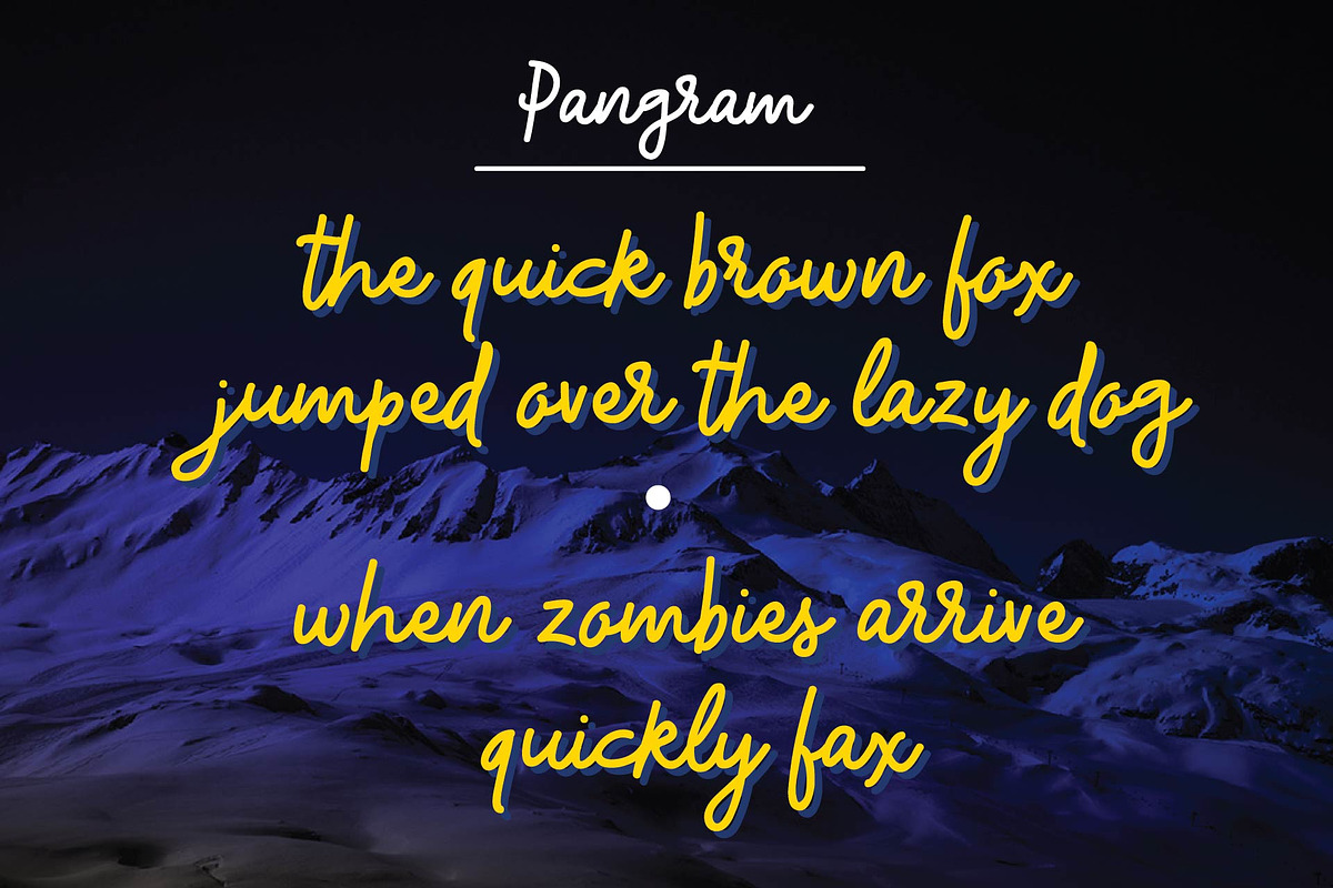 Magicline Typeface preview 2