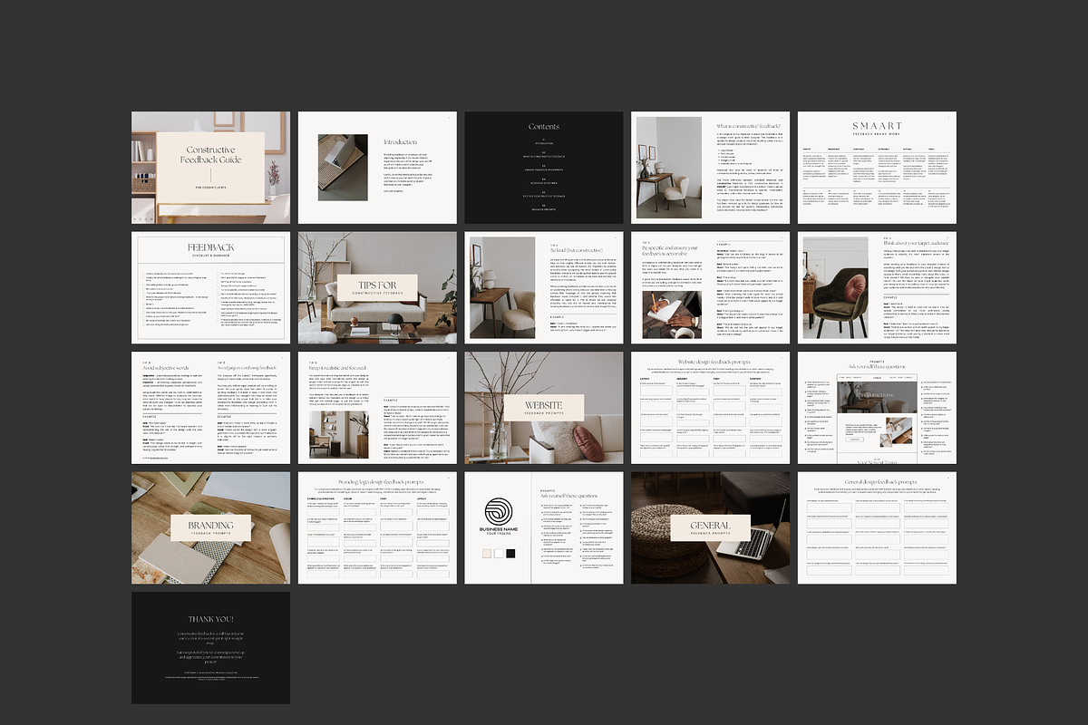 Writing Constructive Feedback, a Presentation Template by January Made Design (Photo 2 of 10)