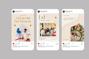 Beige Elegant Eid Instagram Post, a Social Media Template by Neermana (Thumbnail 2 of 4)
