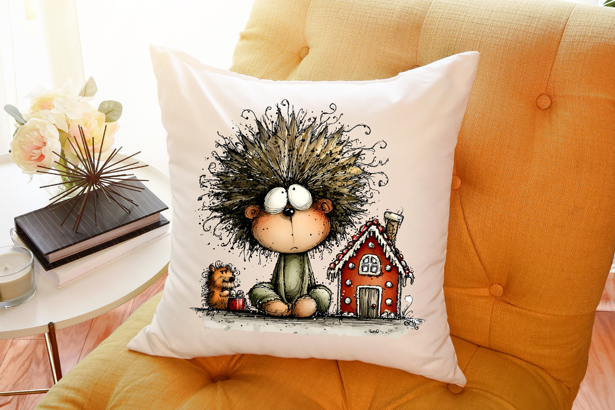 Whimsical Christmas Animal Clipart, an Illustration by Sublimation Artist (Photo 6 of 6)