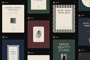 Classic Aesthetic | Social Media Kit, a Social Media Template by Studio Provo
