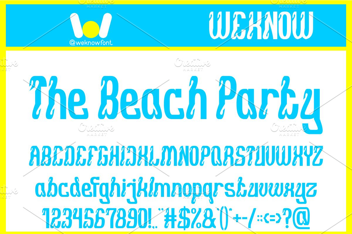 Boys and Girl font, a Font by weknow (Photo 4 of 8)