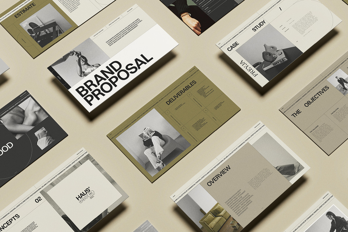 HAUS | Brand Proposal, a Presentation Template by Studio Standard (Photo 2 of 10)