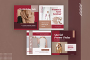 Urban Fashion 3in1 Canva Template, a Social Media Template by Brandearth RRGraph (Thumbnail 5 of 11)