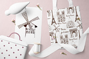 Set of Paris sketches, an Illustration by Everilda (Thumbnail 2 of 5)