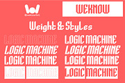 Logic Machine font, a Font by weknow (Thumbnail 7 of 8)
