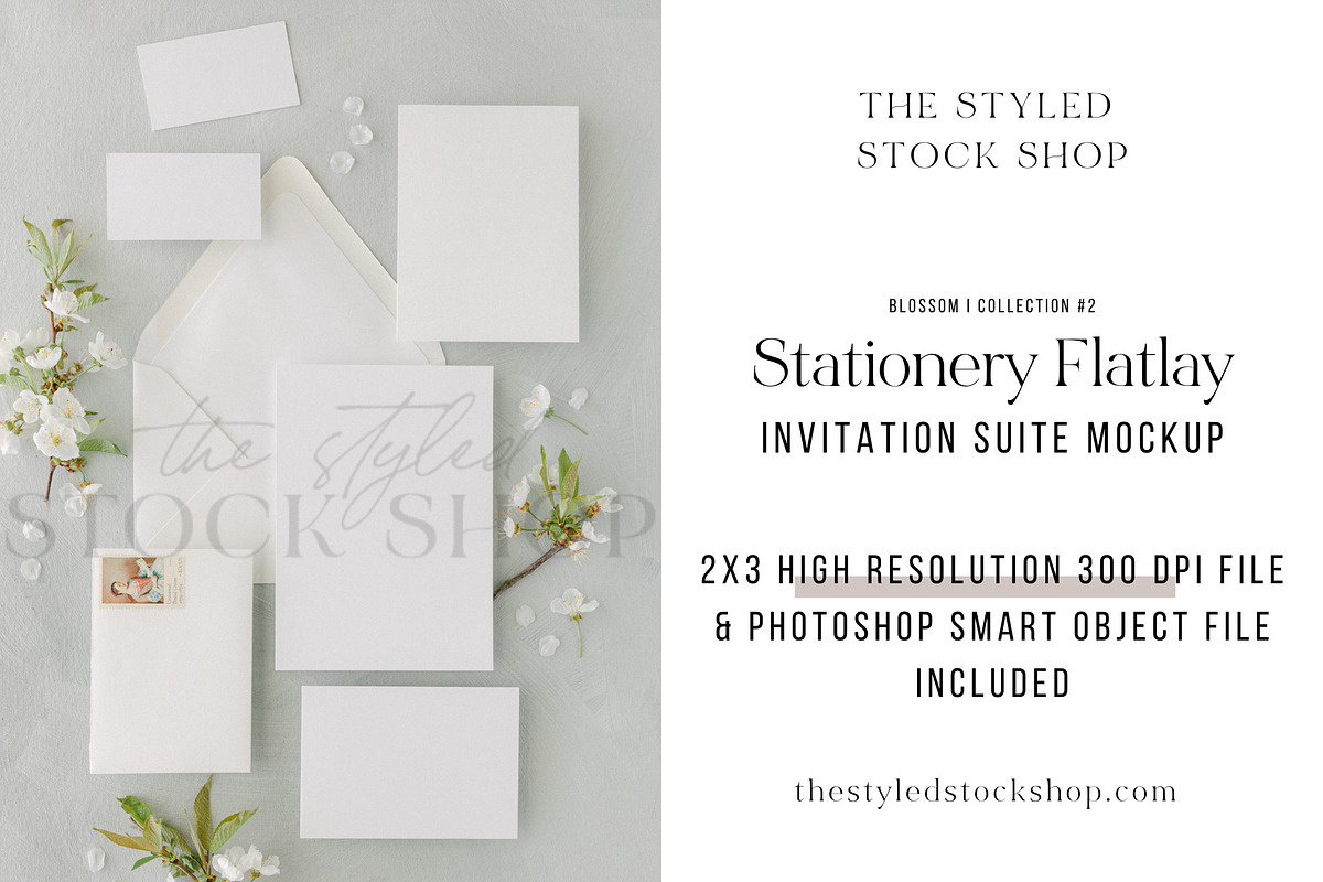 Blossom I Collection #2, a Product Mockup by The Styled Stock Shop