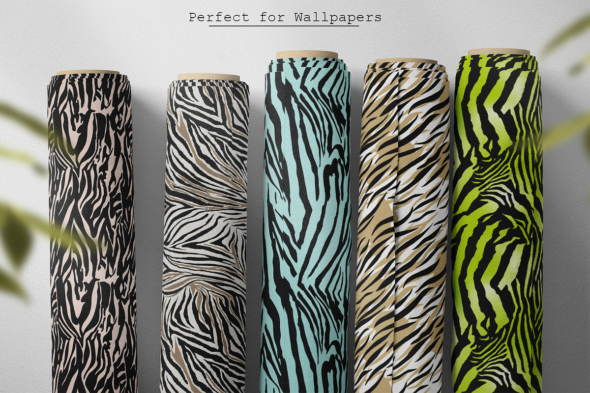 Zebra Patterns | 14 Prints Design, a Pattern Graphic by Luiz da Rolt Grathwohl (Photo 6 of 10)