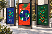 Christmas vector greeting cards, a Wallpaper Graphic by Ardea-studio (Thumbnail 7 of 7)