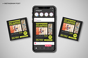 Art Design Exhibition Flyer Set, a Flyer Template by VanillineGraph (Thumbnail 3 of 4)