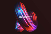 Infinity: 3D Chromatic Shapes, an Object Graphic by RuleByArt (Thumbnail 18 of 24)