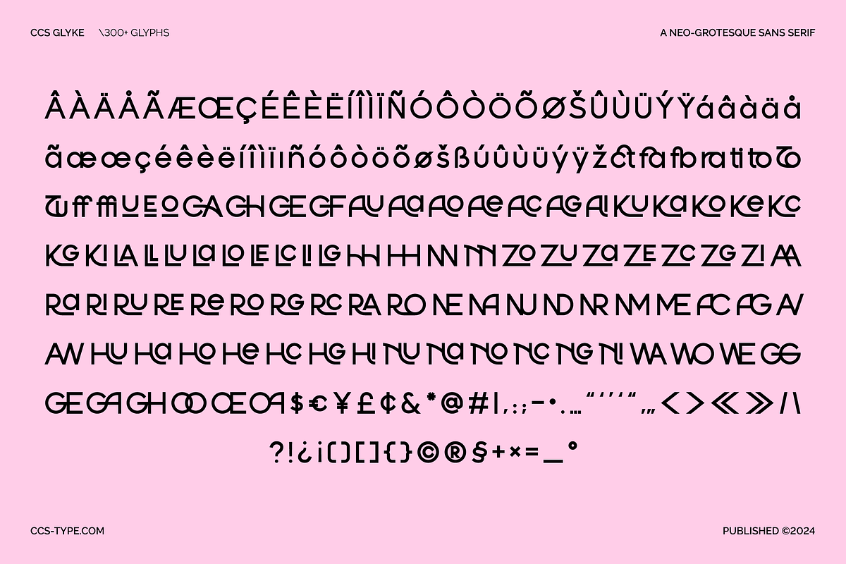 Glyke - Grotesque Sans Serif, a Sans Serif Font by CCS Type (Photo 17 of 17)