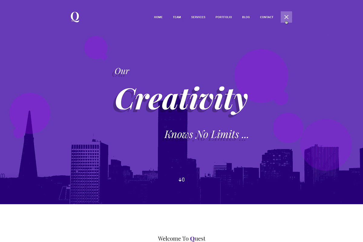 Quest - Portfolio PSD Template, a Websites & App Template by bigpsfan's SHOP (Photo 7 of 7)