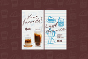 Hand-Drawn Café Social Media Kit, a Social Media Template by ShowUp! Studio (Thumbnail 4 of 7)