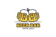 Beer Bar Logo, a Branding & Logo Template by Atlantis X Nurman Arbai (Thumbnail 2 of 2)