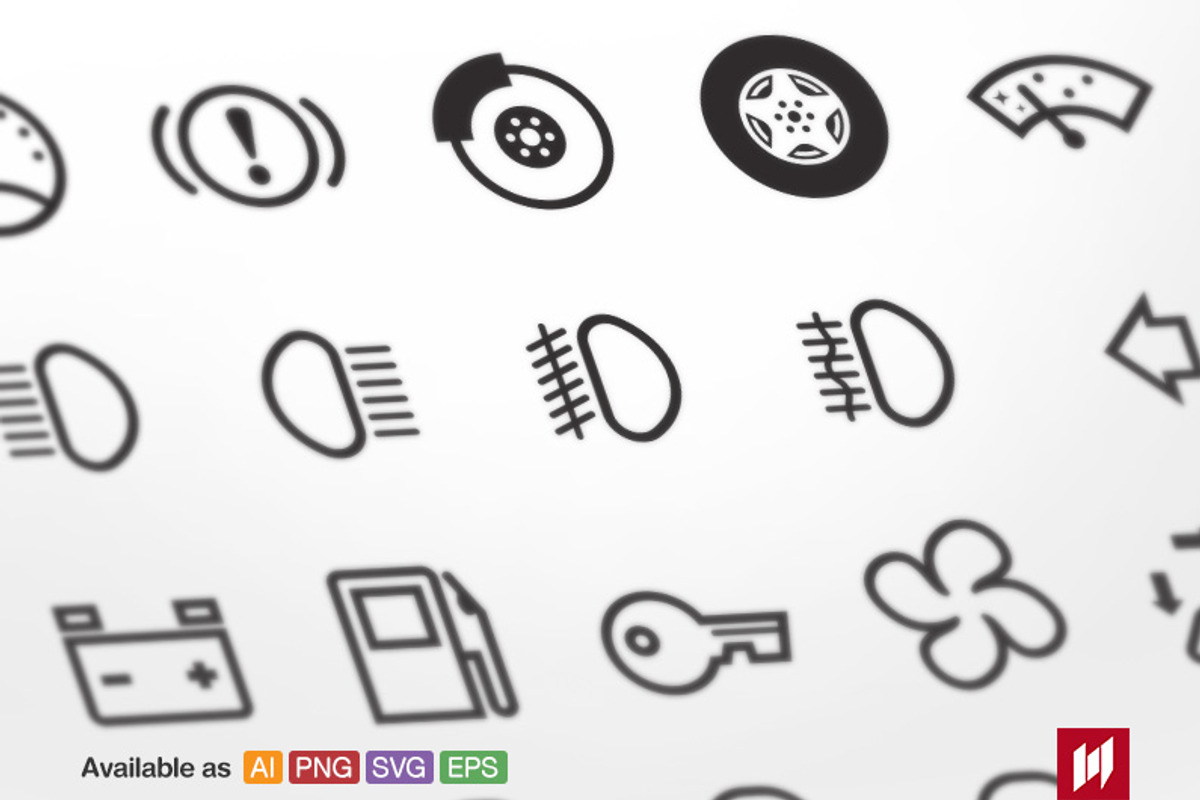 Auto Parts icons, an Icon by NAS (Photo 2 of 2)