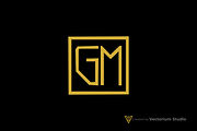 Modern GM Geometric Logo, a Branding & Logo Template by Vectorium Studio (Thumbnail 3 of 8)