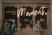 BROOSH - Display Brush Font, a Handwritten Font by PuriCreative (Thumbnail 3 of 10)