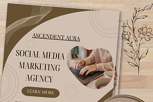 Social Media Template, a Social Media Template by Ascendent Aura