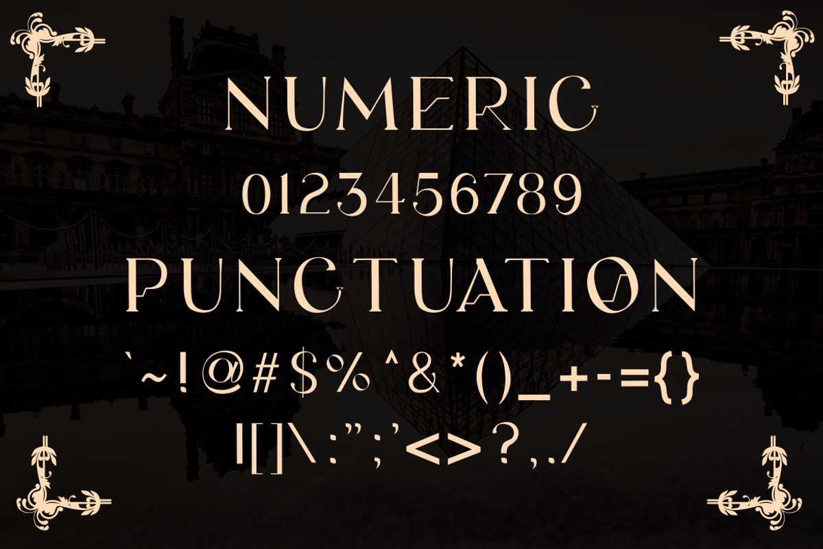 Garwoone Luxury Serif Font, a Serif Font by zerologicstudio (Photo 7 of 11)