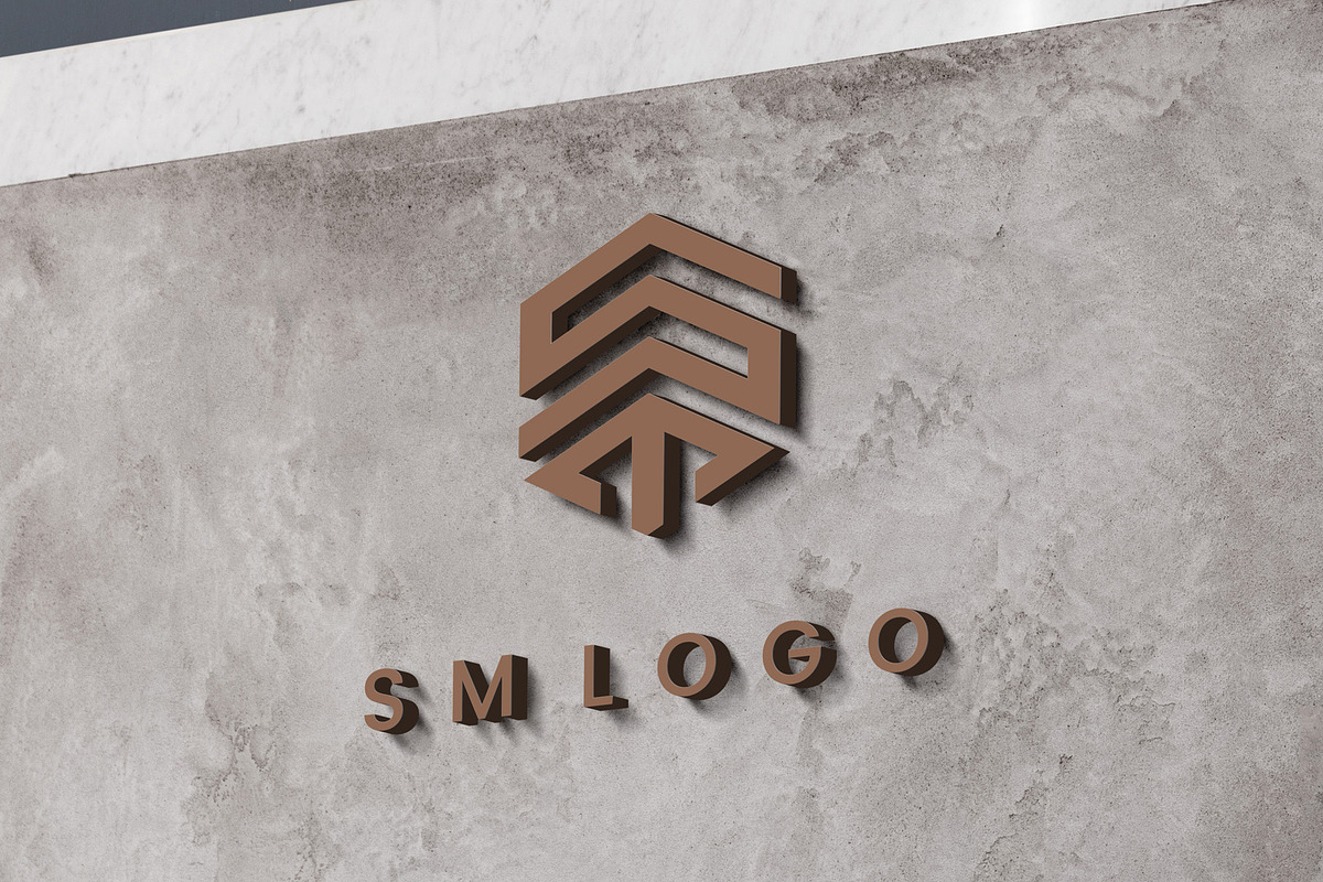 Initial SM or ST Hexagon Logo, a Branding & Logo Template by Atlantis X Nurman Arbai (Photo 1 of 4)