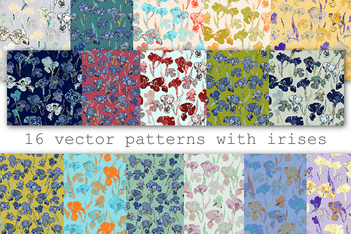 24 vector seamless masterpieces, a Pattern Graphic by PatternsBlooming (Photo 2 of 4)